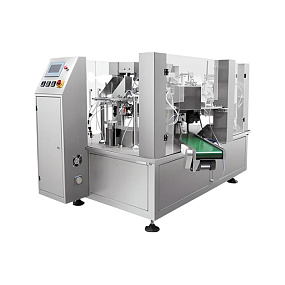 Линия для фасовки и упаковки салатов в дой-пак пакеты MR8-260R